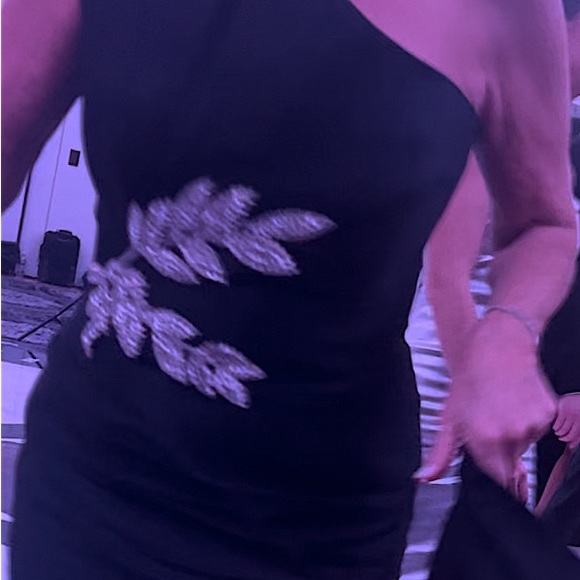 Frascara gown. Sz 12 black - Picture 3 of 3